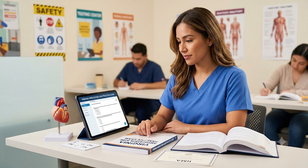 Virginia Medication Aide Practice Exam Banner