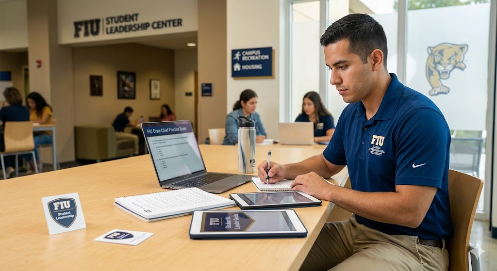 FIU Crew Chief Practice Exam Banner