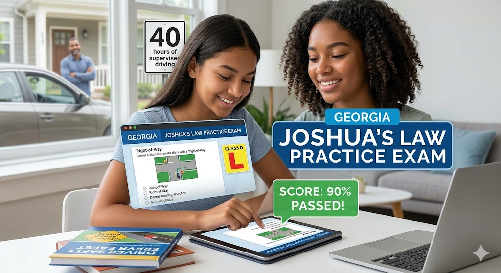 Joshua's Law Practice Exam Banner