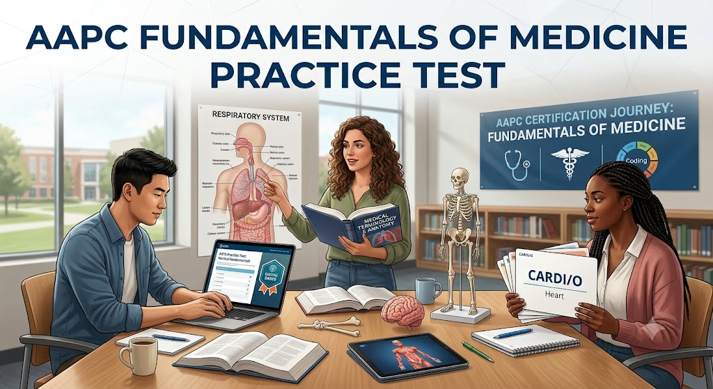 AAPC Fundamentals of Medicine Practice Test Banner