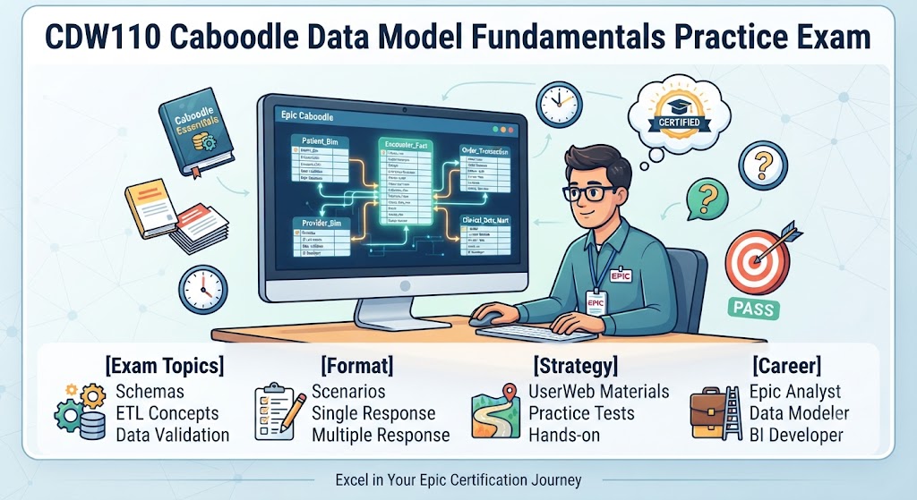 CDW110 Caboodle Data Model Fundamentals Practice Test Banner