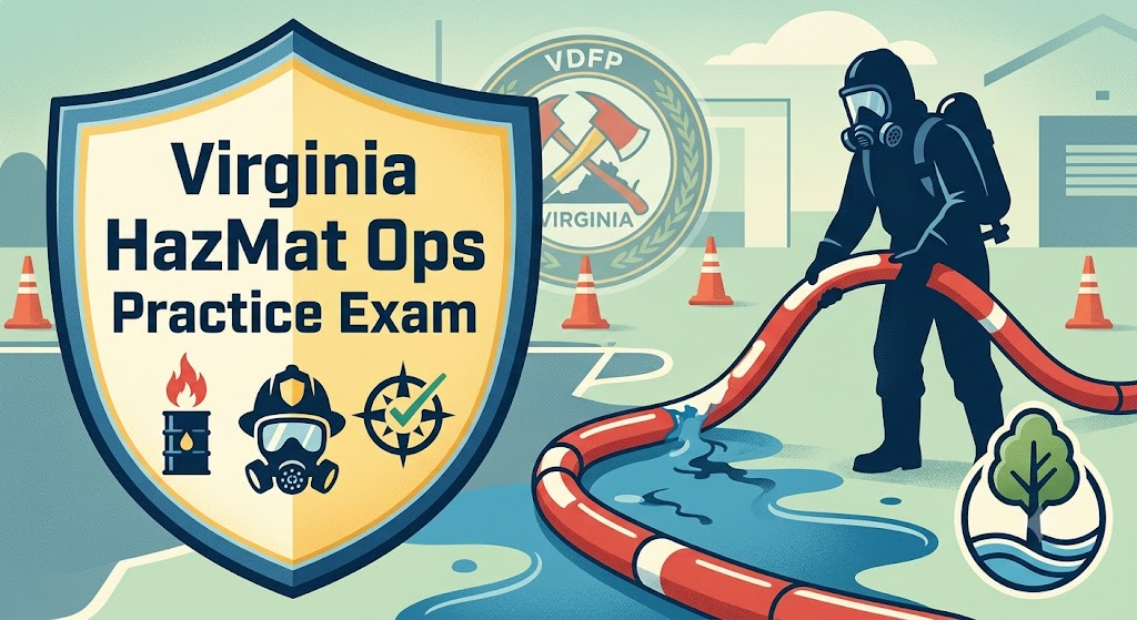 Virginia HazMat Ops Practice Exam Banner