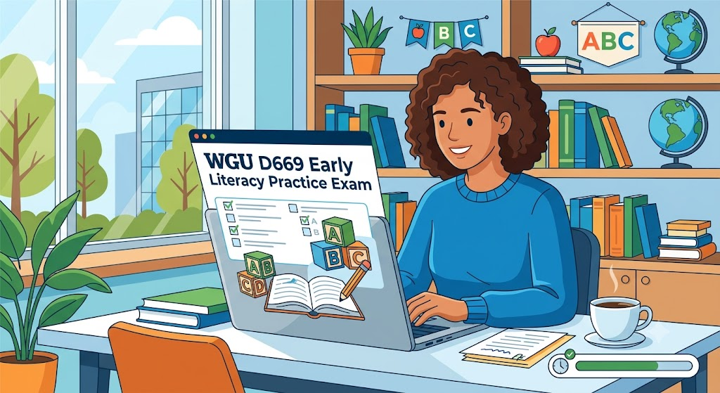 Western Governors University (WGU) EDUC2251 D669 Early Literacy Methods Practice Test Banner