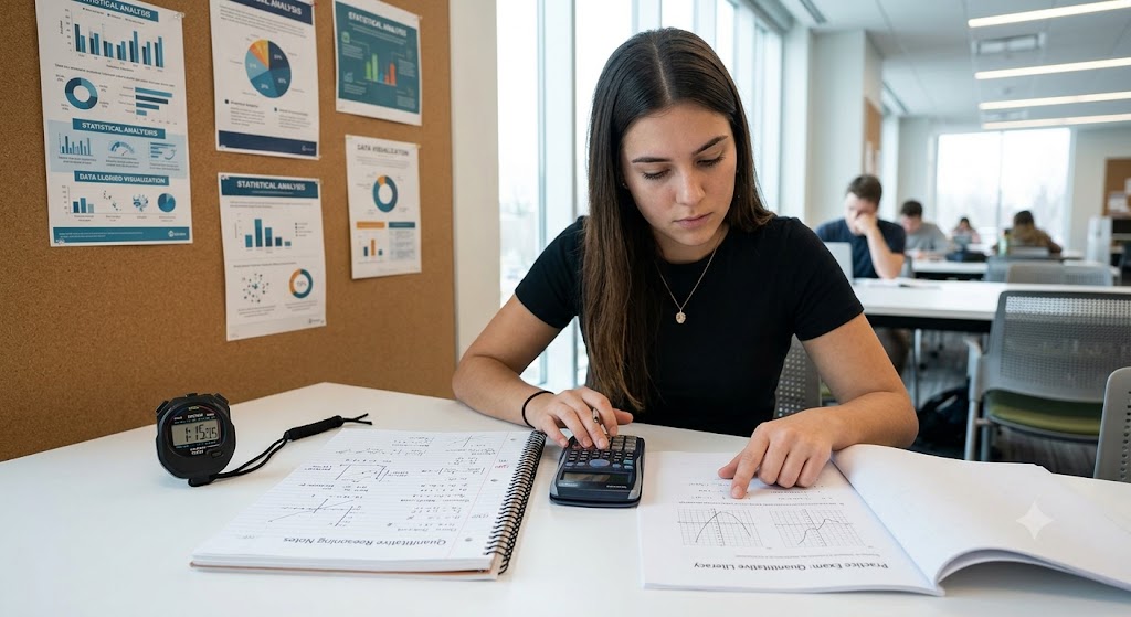 Quantitative Literacy Practice Exam Banner