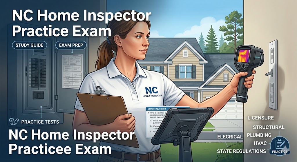 NC Home Inspector Practice Exam Banner