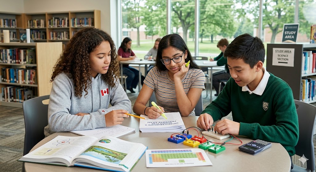 Ontario Grade 9 Science Class Practice Exam Banner