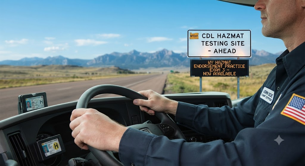 Connecticut CDL General Knowledge Test Simulator Banner