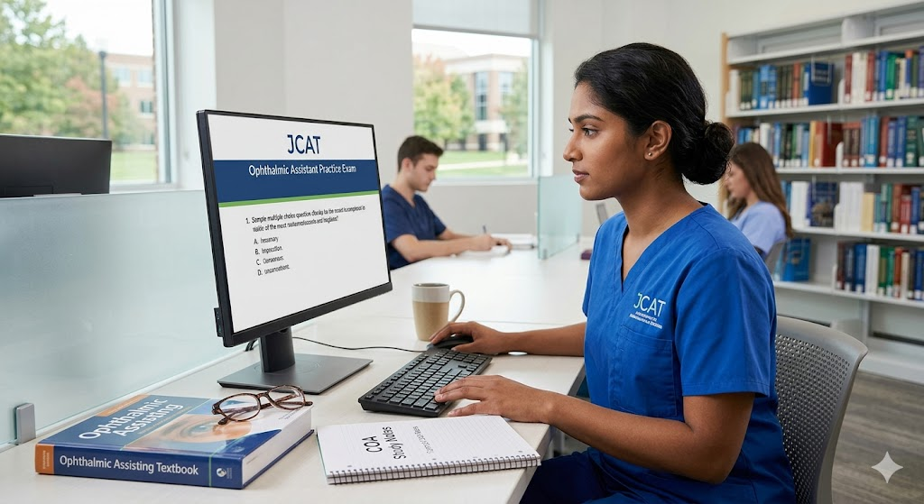 JCAT Certified Ophthalmic Assistant (COA) Practice Test Banner