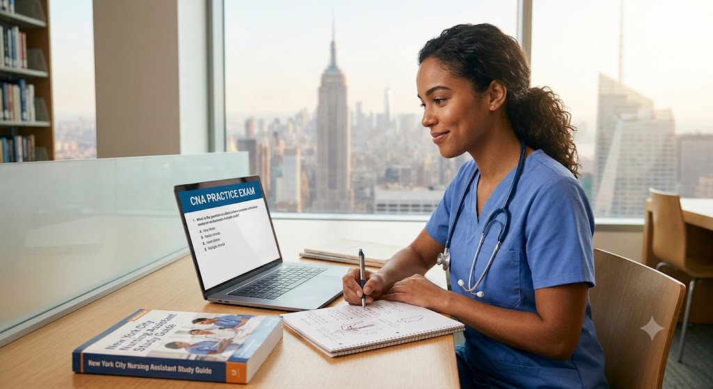 NYC CNA Practice Exam Banner