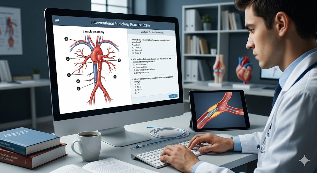Interventional Radiology Registry Practice Exam Banner