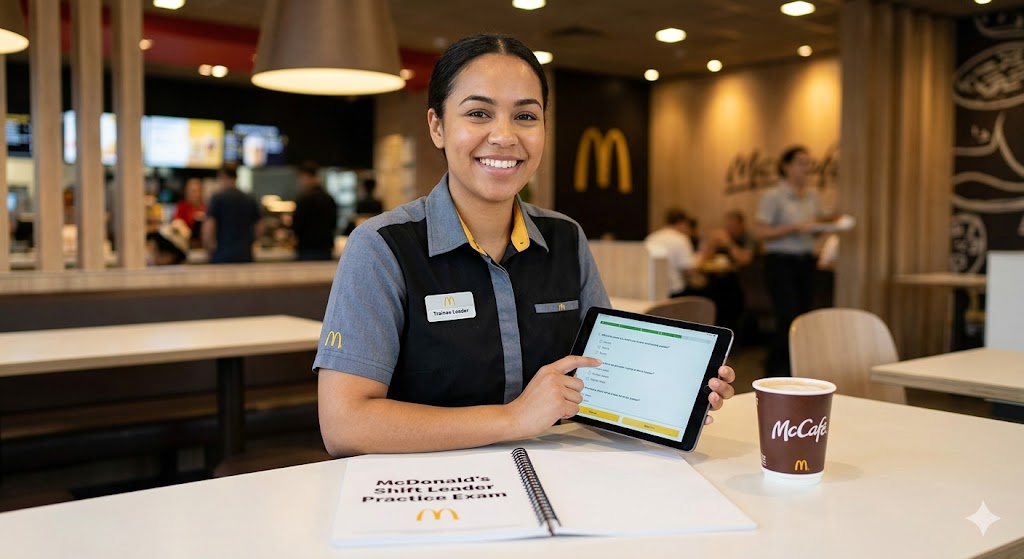 McDonald's Shift Leader Practice Test Banner