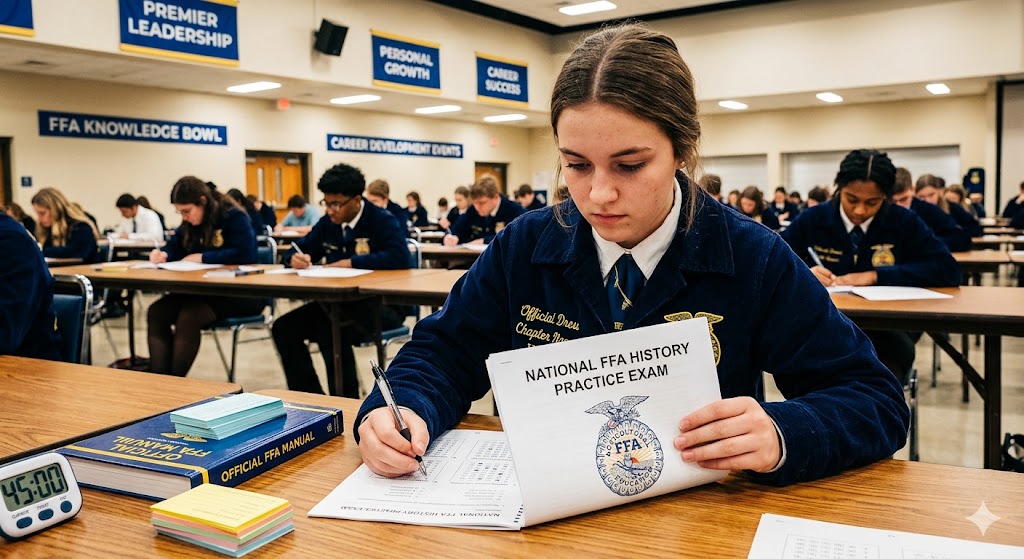 National FFA History Practice Exam Banner