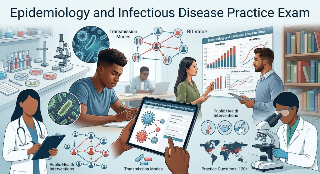 Introduction to Epidemiology and Concepts of Infectious Disease Practice Test Banner