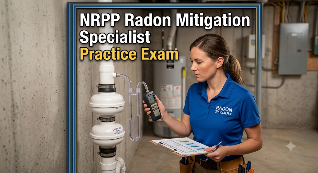 NRPP Radom Mitigation Specialist Practice Exam Banner