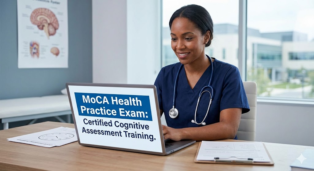 MoCA Health Practice Test Banner
