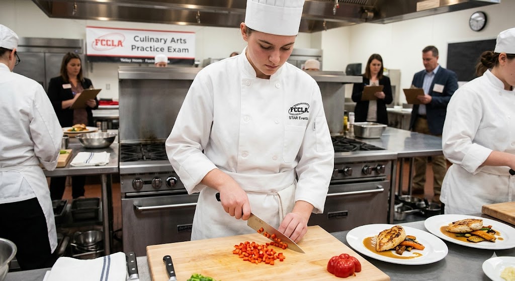 FCCLA Culinary Arts Practice Test Banner