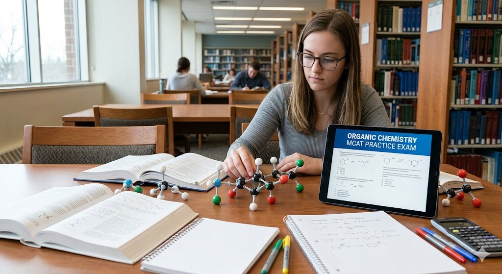 Organic Chemistry MCAT Practice Exam Banner