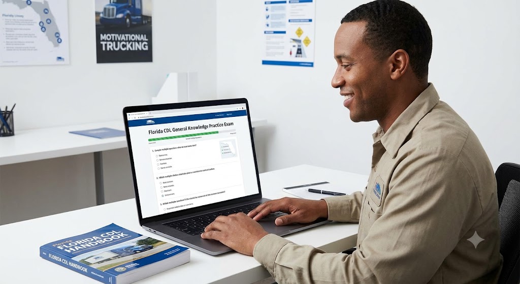 Florida CDL General KnowledgePracticeTest Banner