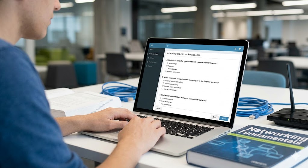 Networking and Internet Practice Exam Banner
