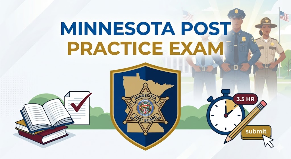 Minnesota Peace Officer Standards and Training (POST) Practice Exam Banner