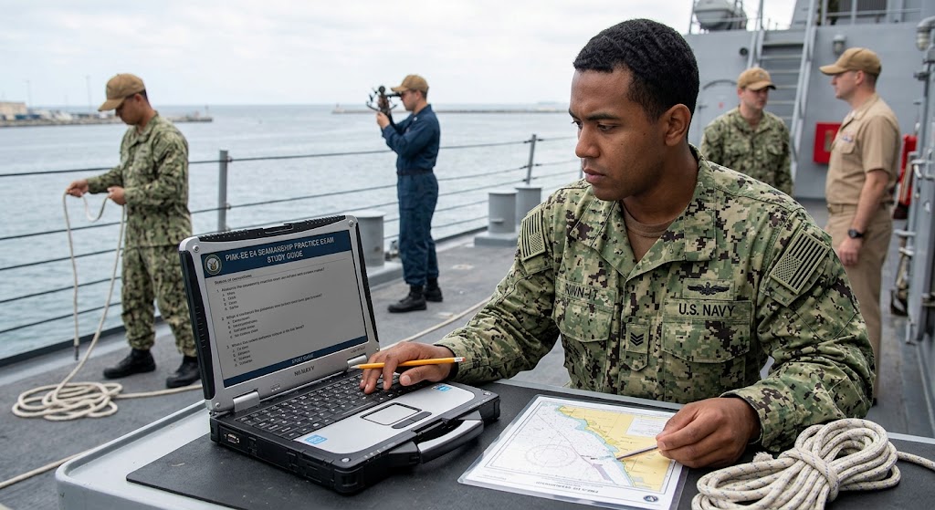 Professional Military Knowledge Eligibility Exam (PMK-EE) E4 Seamanship Practice Exam Banner