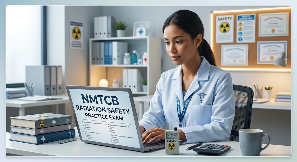NMTCB Radiation Safety Practice Exam Banner