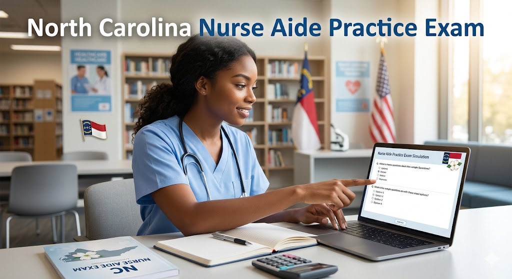 North Carolina Nurse Aide Practice Exam Banner