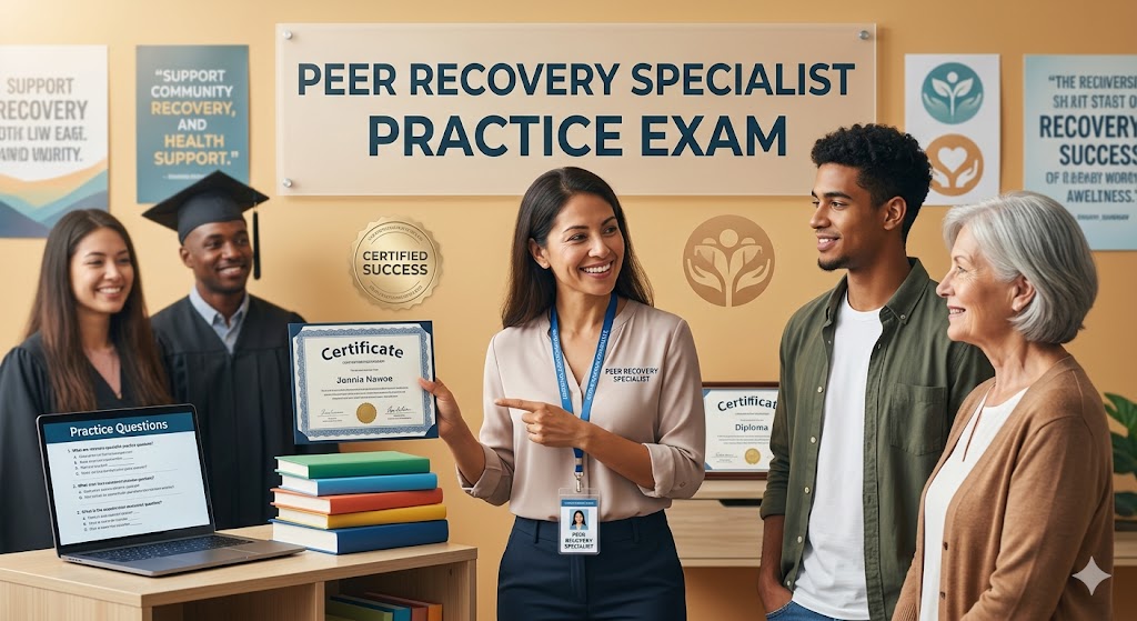 Peer Recovery Specialist Certification Practice Test Banner