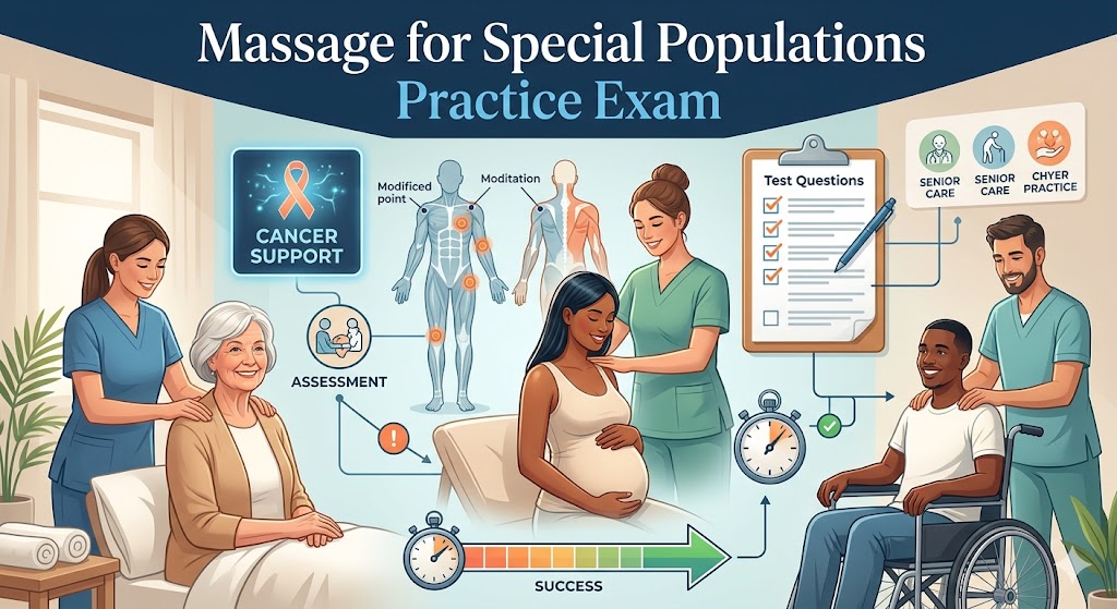 Massage for Special Populations Practice Test Banner