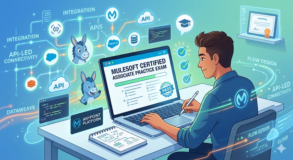 MuleSoft Certified Integration Associate Practice Exam Banner