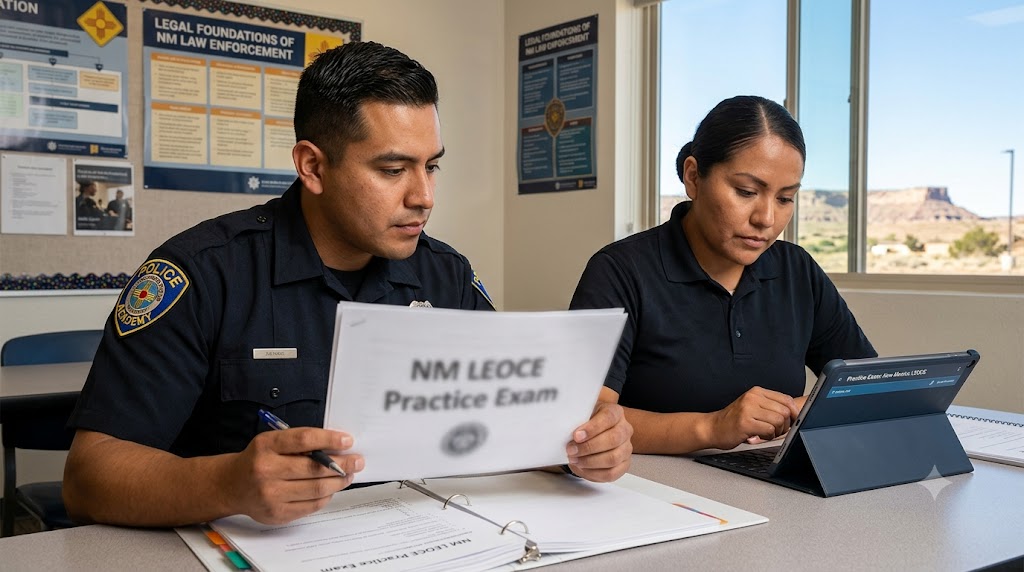 New Mexico LEOCE Practice Exam Banner