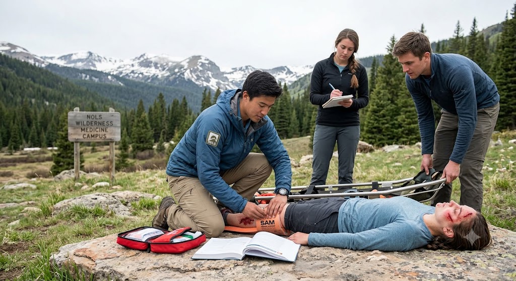 NOLS Wilderness Medicine Wilderness First Responder (WFR) Practice Test Banner