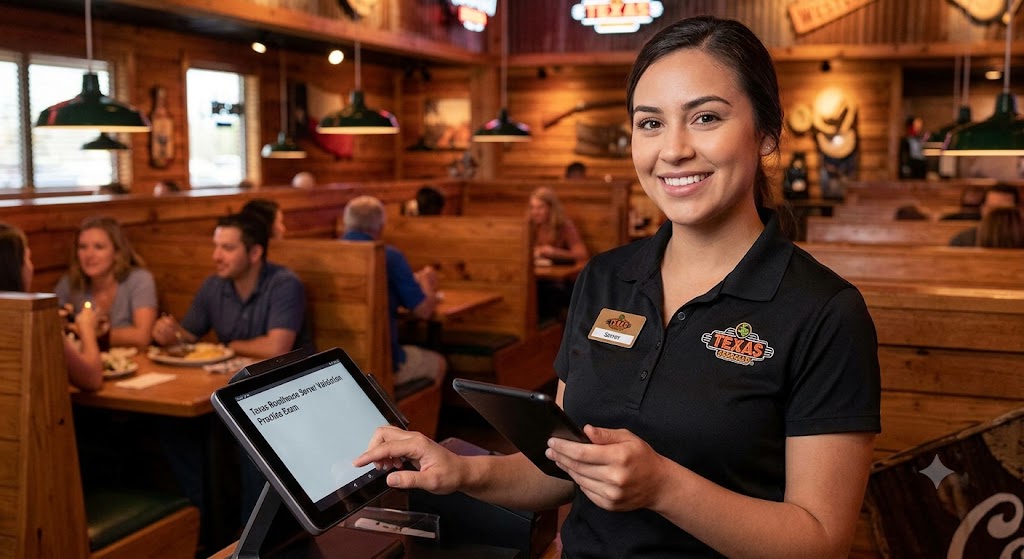 Texas Roadhouse Server Validation Practice Test Banner