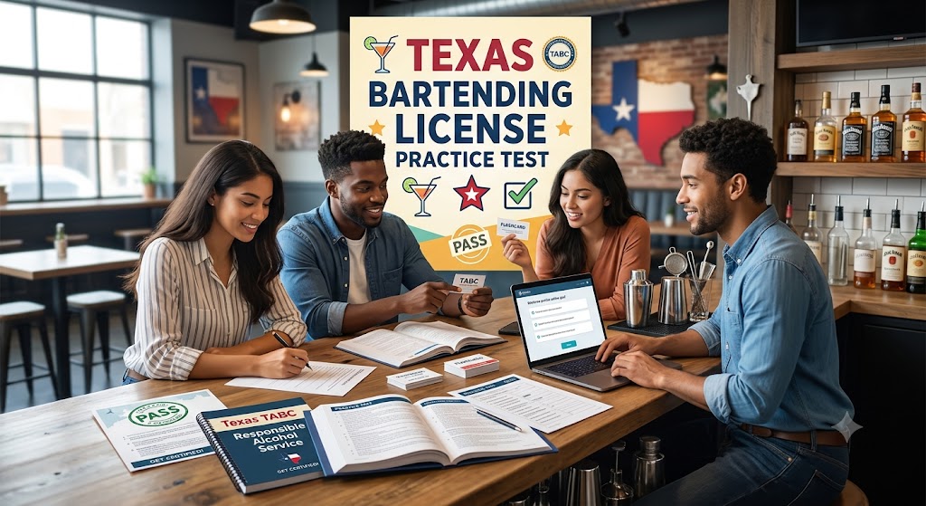 Texas Bartending License Practice Test Banner