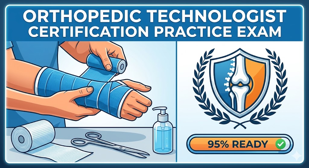Orthopedic Technologist Certification Practice Exam Banner