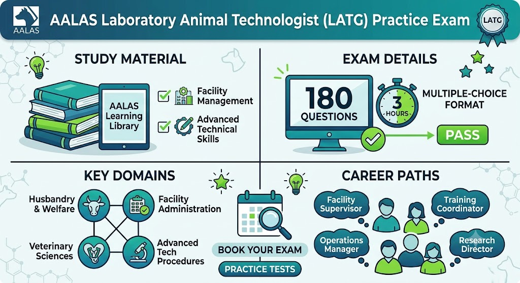AALAS Laboratory Animal Technologist (LATG) Practice Test Banner