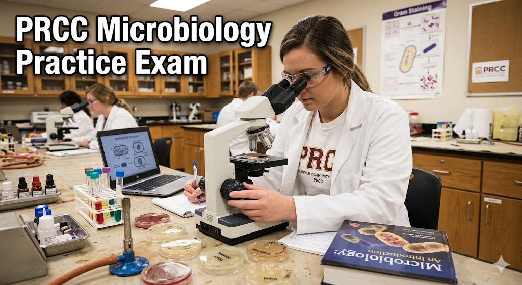 PRCC Microbiology Practice Exam Banner