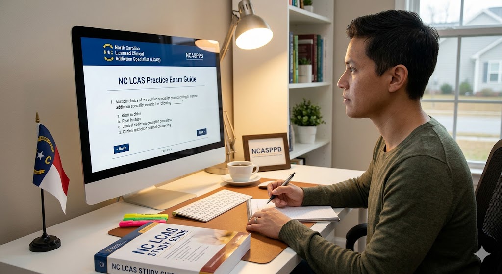 NC LCAS Practice Exam Guide Banner