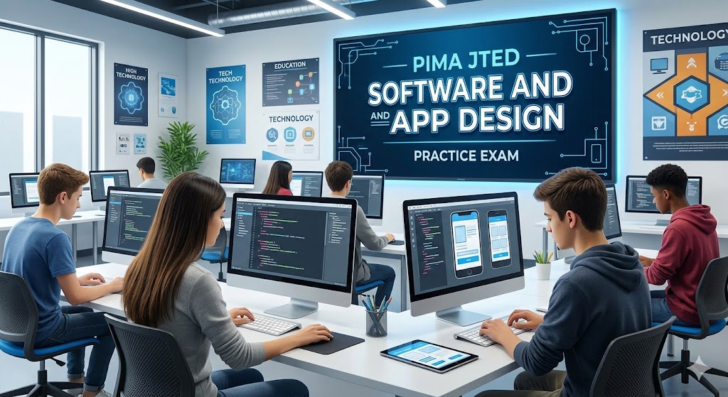 Pima JTED Software and App Design Practice Test Banner