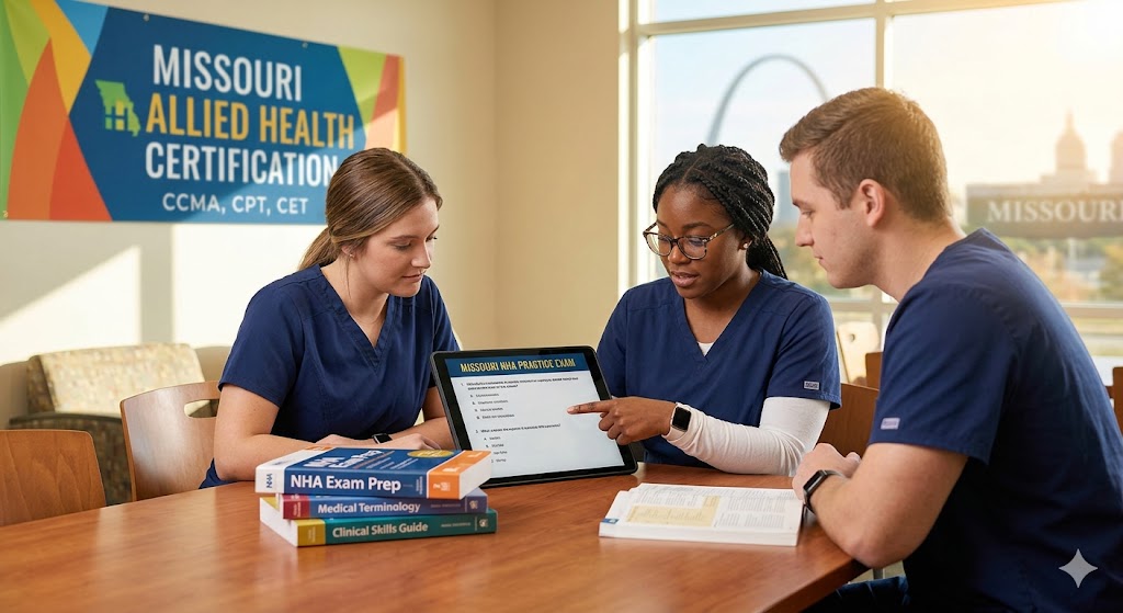 Missouri NHA Practice Exam Banner