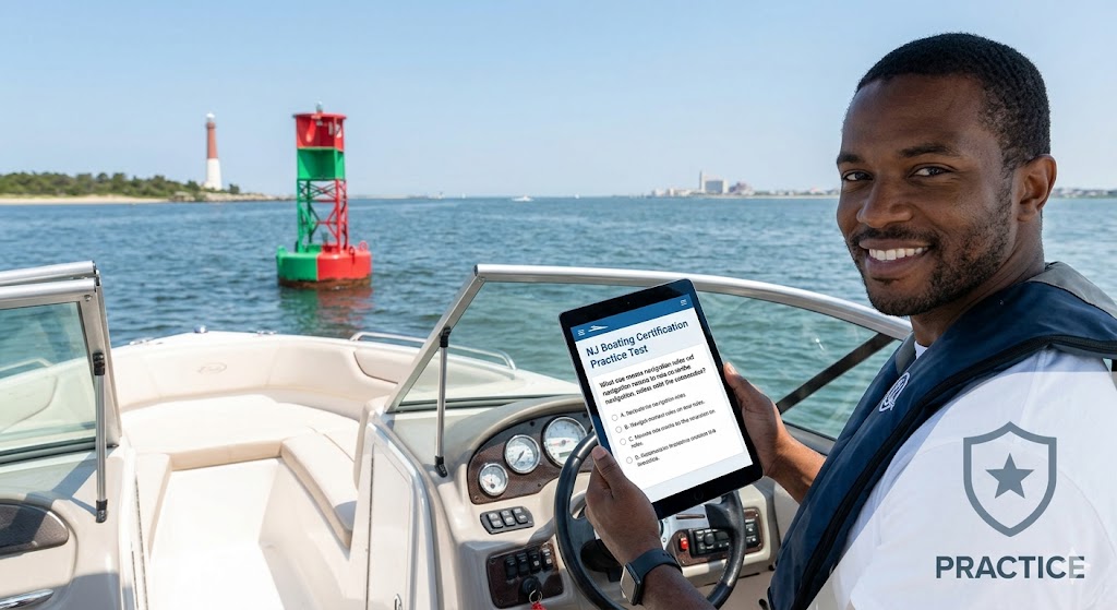 New Jersey Boating Certification Practice Test Banner