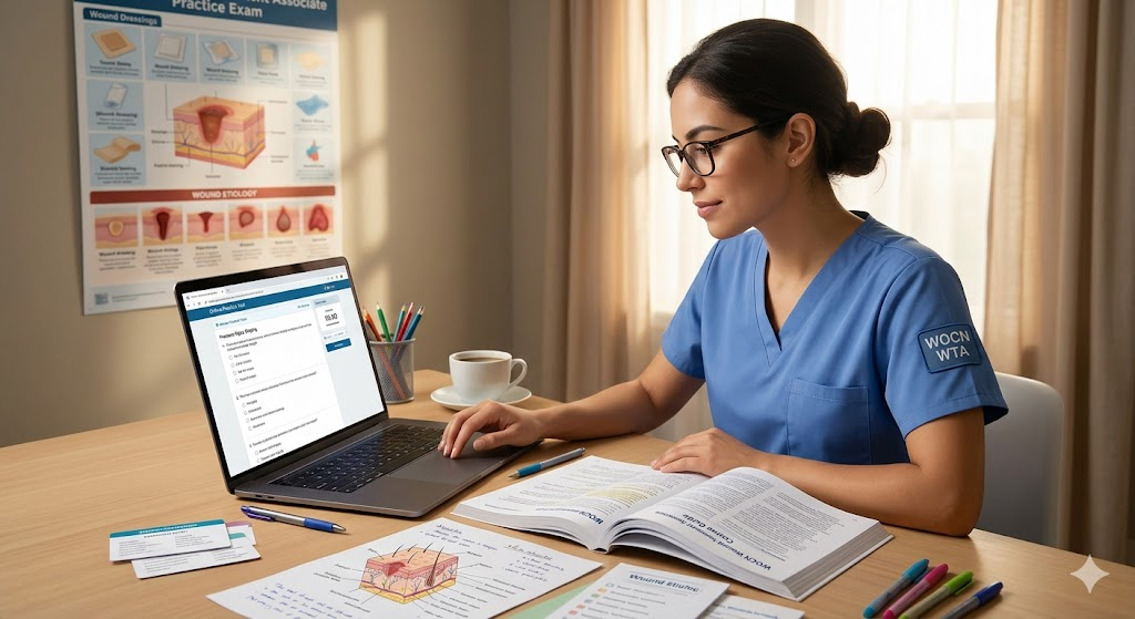 Wound, Ostomy, and Continence Nursing (WOCN) Wound Treatment Associate Practice Test Banner