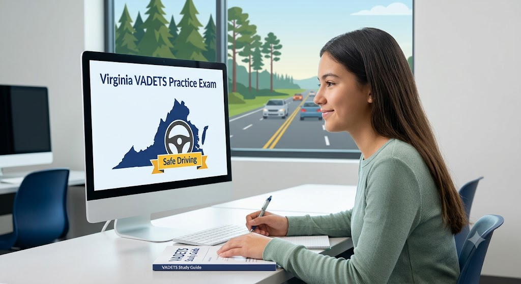 Virginia Driver Education and Traffic Safety (VADETS) Practice Test Banner
