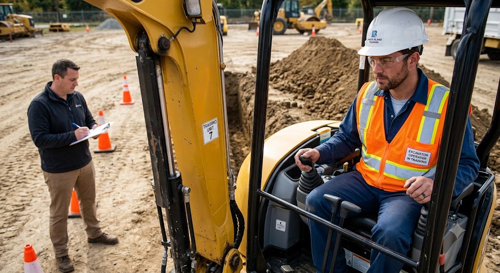 Rhode Island Excavator Operator Practice Test Banner