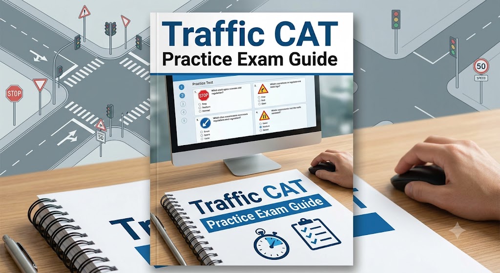 Traffic CAT Practice Exam Banner