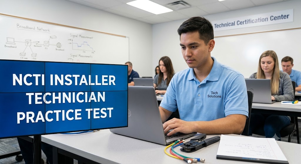 NCTI Installer Technician Practice Test Banner