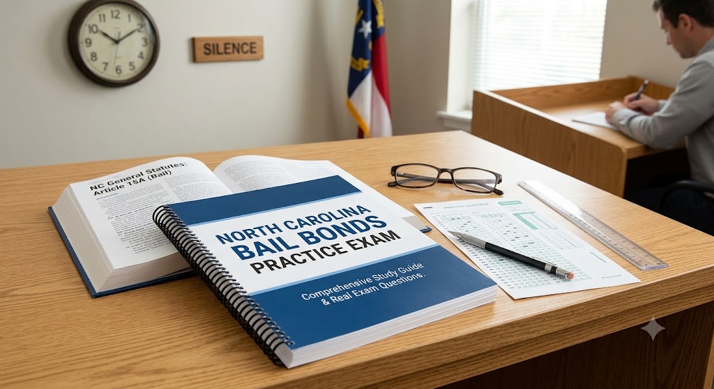 North Carolina Bail Bonds Practice Exam Banner