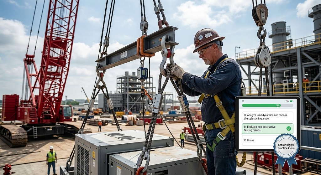 Senior Rigger Certification Practice Exam Banner
