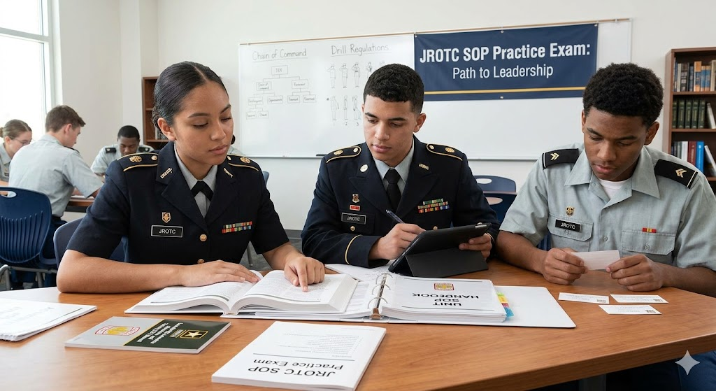 JROTC Standard Operating Procedures (SOP) Practice Test Banner