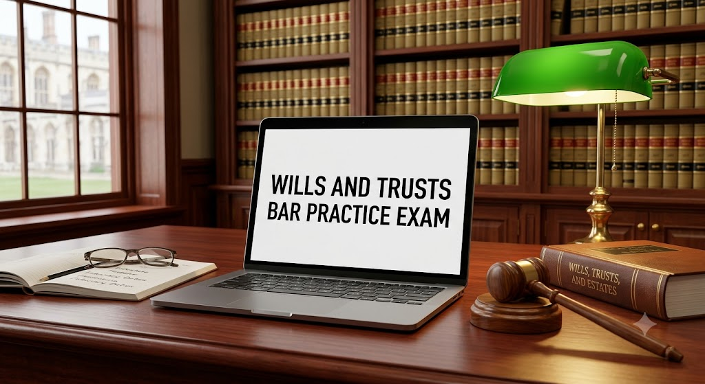 Wills and Trusts Bar Practice Exam Banner
